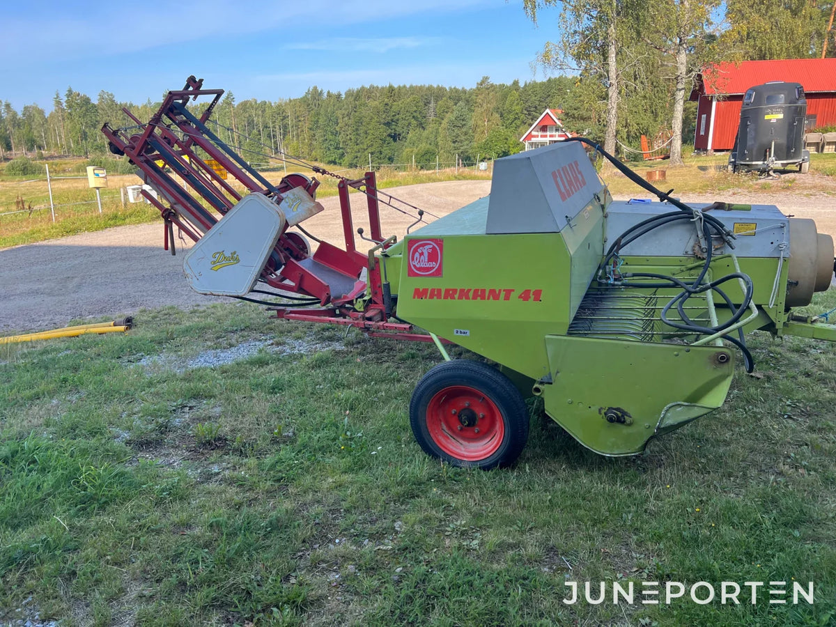 Småbalspress Claas Markant 41
