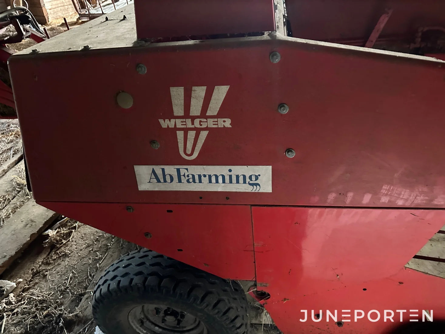 Småbalspress Welger AP 500 med balkastare