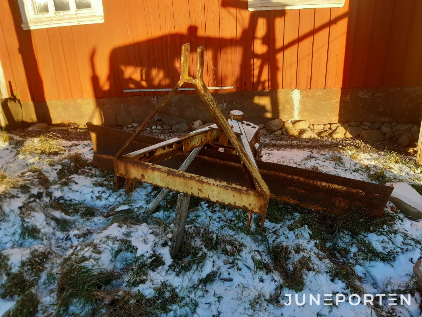 Snöblad vändbart 226 cm