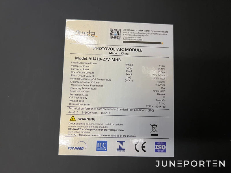 Solceller Komplett kit 50 kW