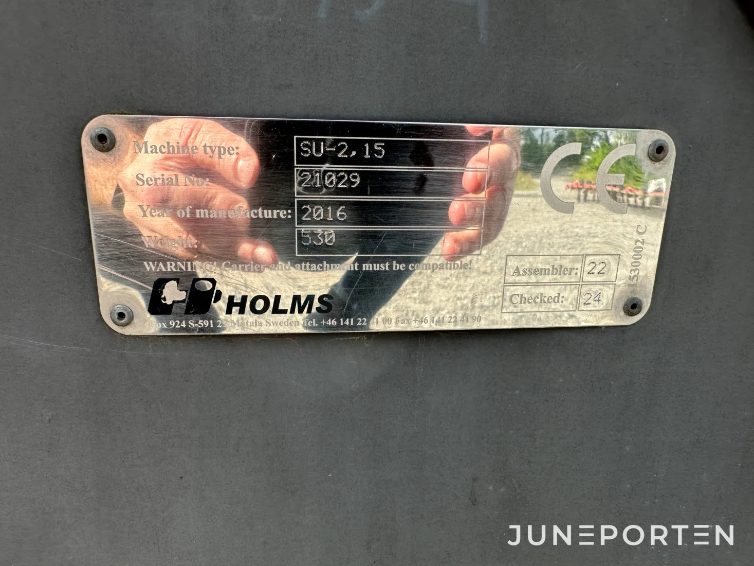 Frontsop Holms SU-2.15