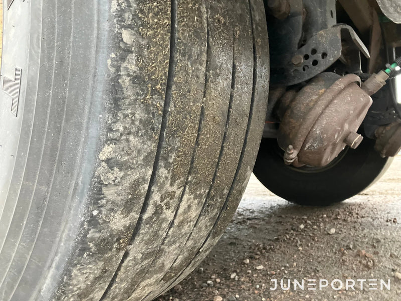 SOR SP71 trailer med Carrier kylaggregat