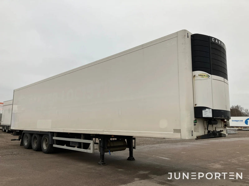 SOR SP71 trailer med Carrier kylaggregat