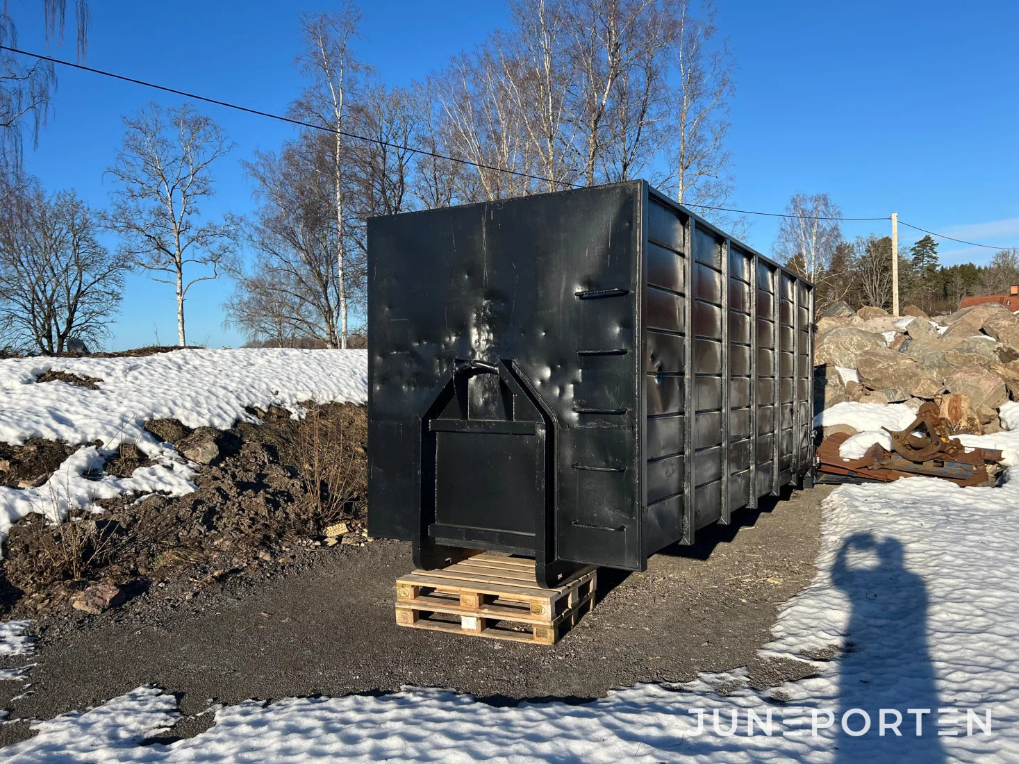 Spannmålscontainer 30 kubik
