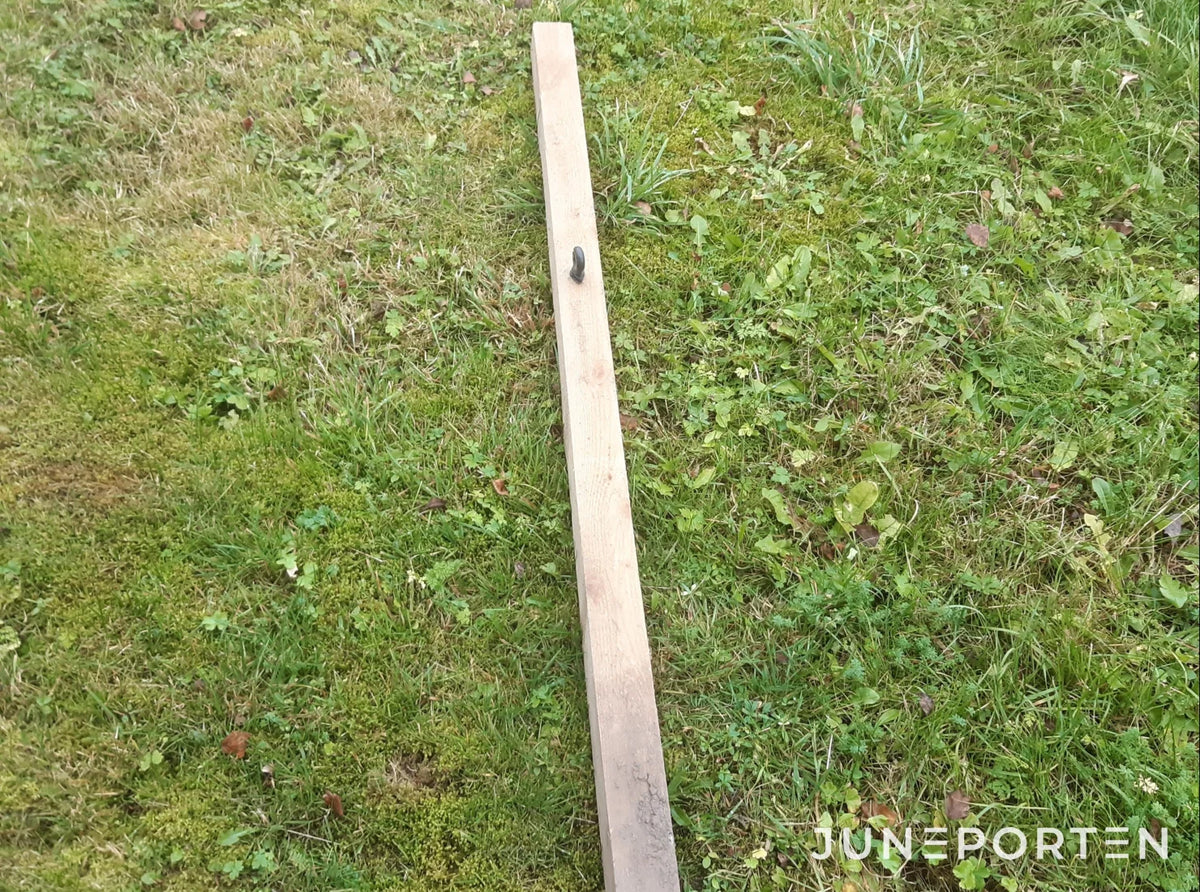 Stängselstolpar i trä & plast