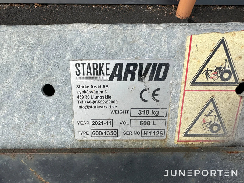 Sandspridare Starke Arvid 600/1350