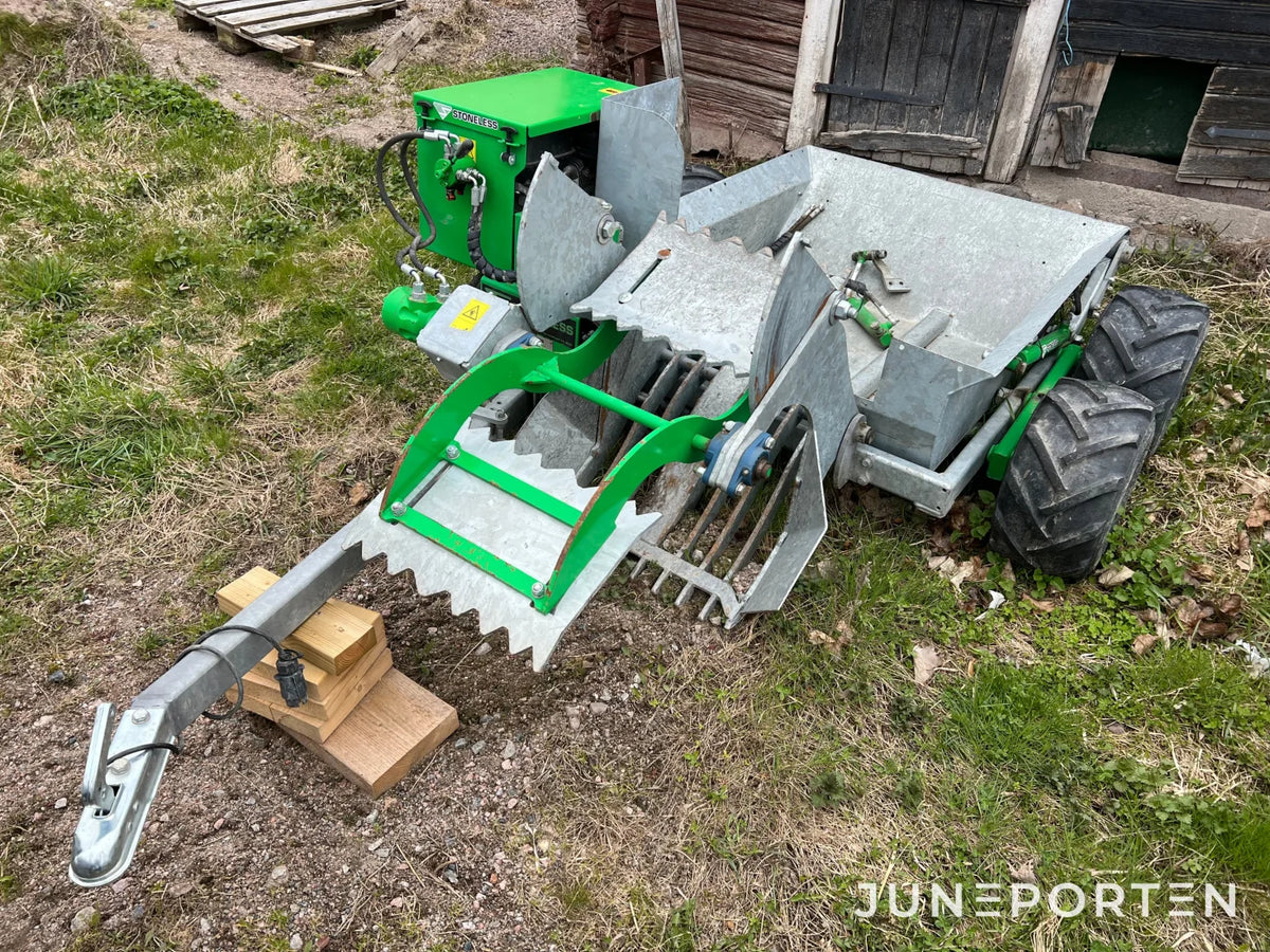 Stenupptagare ATV Stoneless