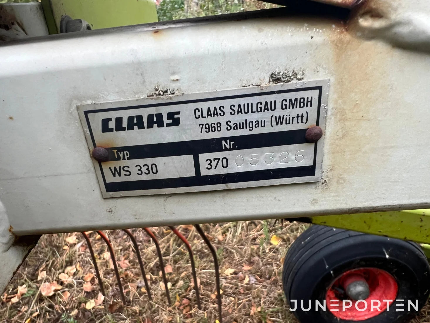 Strängläggare Claas WS 330 S.