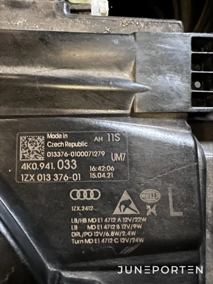 Strålkastare till Audi A6 2022
