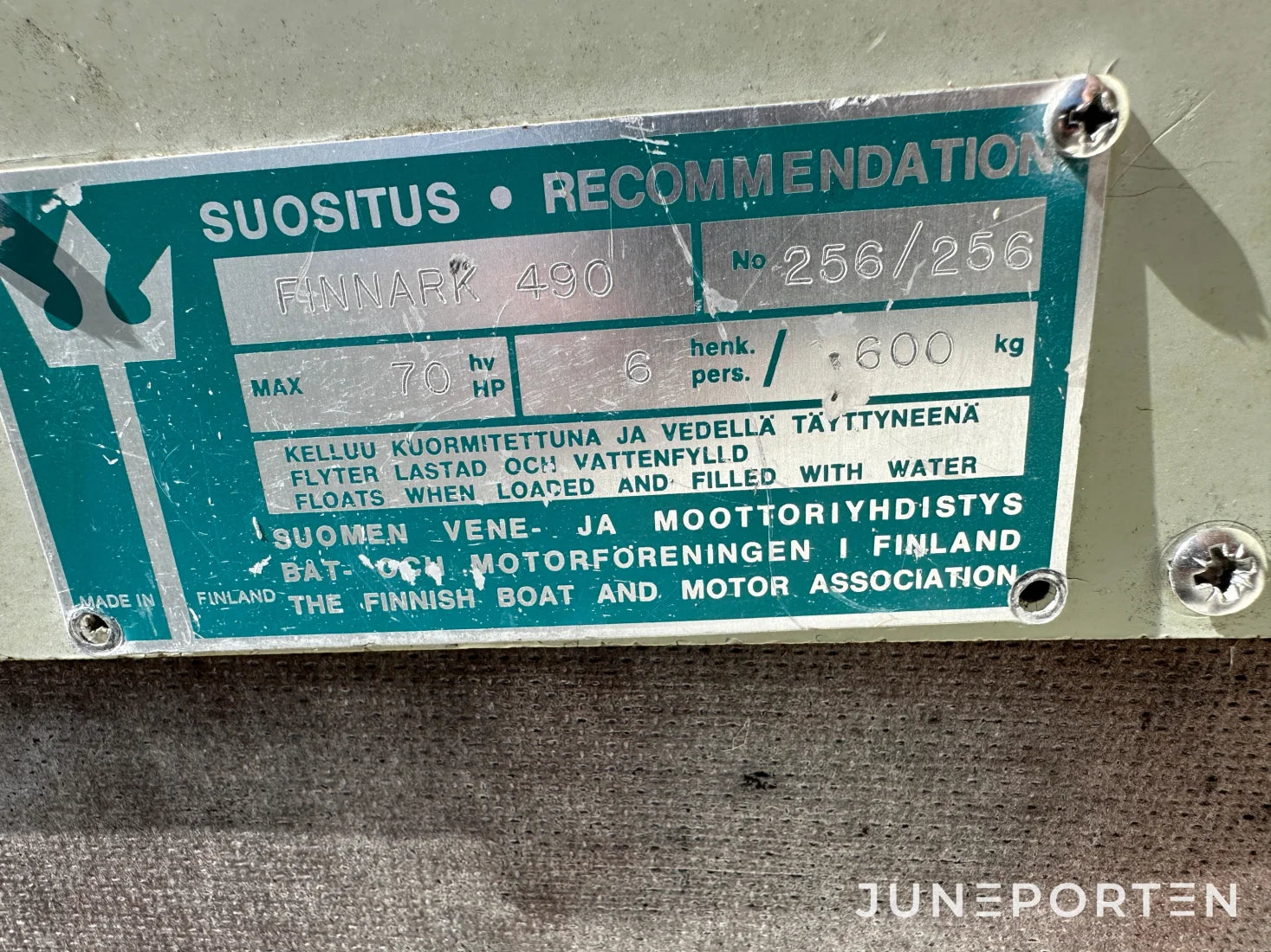 Styrpulpet Finnark 490