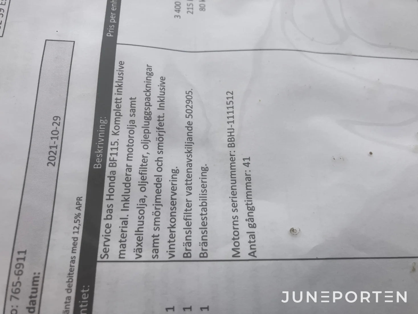 Styrpulpetbåt HR 602 CC Honda BF115