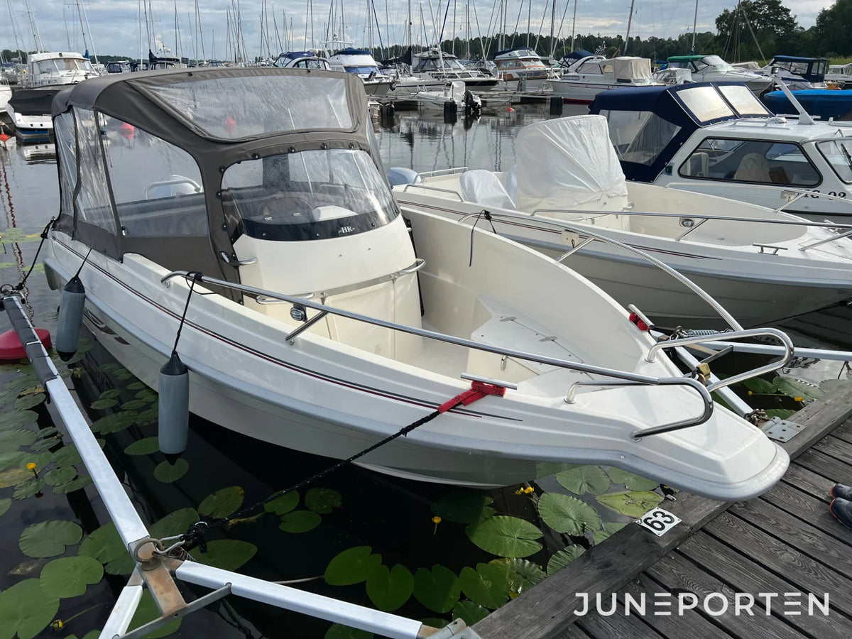 Styrpulpetbåt HR 602 CC Honda BF115