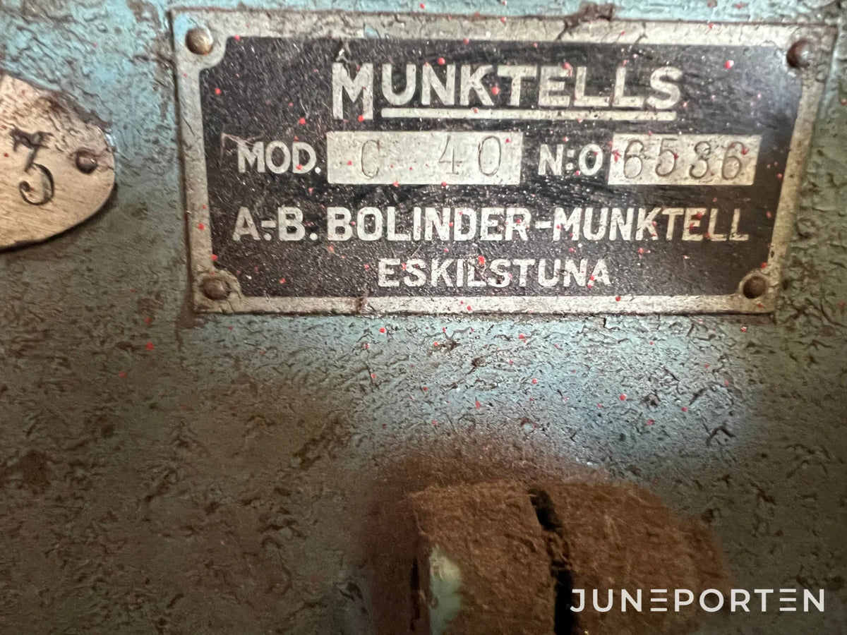 Svarv Bolinder-Munktell C40