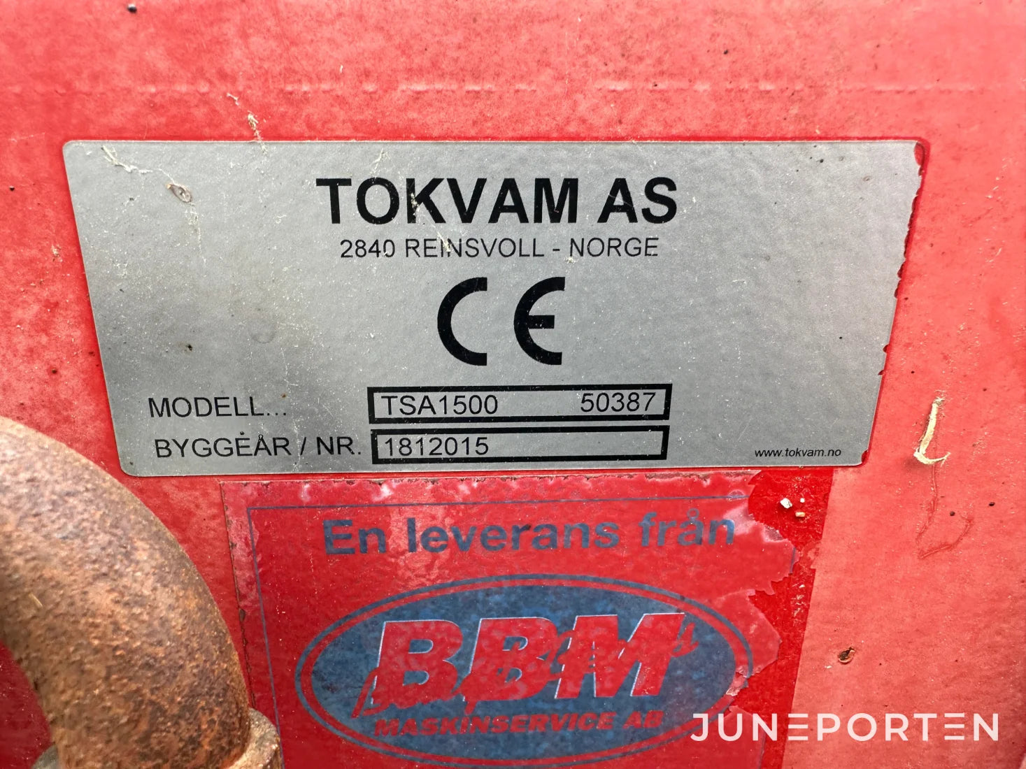 Tallriksspridare Tokvam TSA 1500