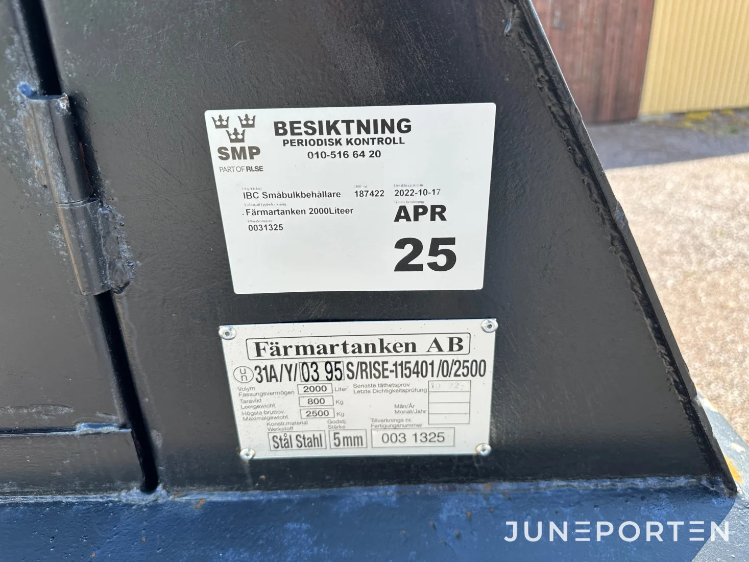 Tank Färmartanken 2000 liter