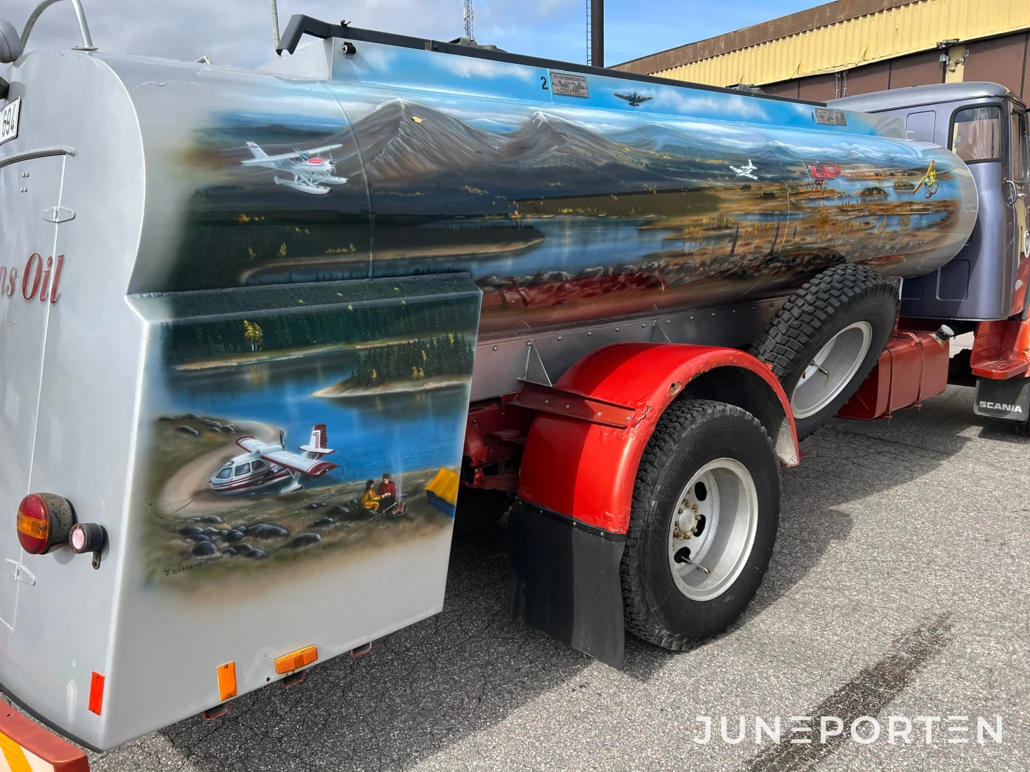 Tankbil Scania Vabis L50A42120