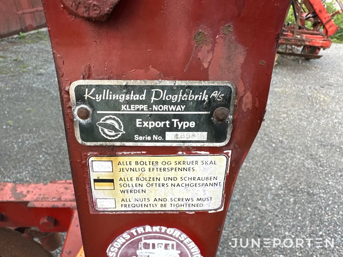 Tegplog Kyllingstad 2-skärig