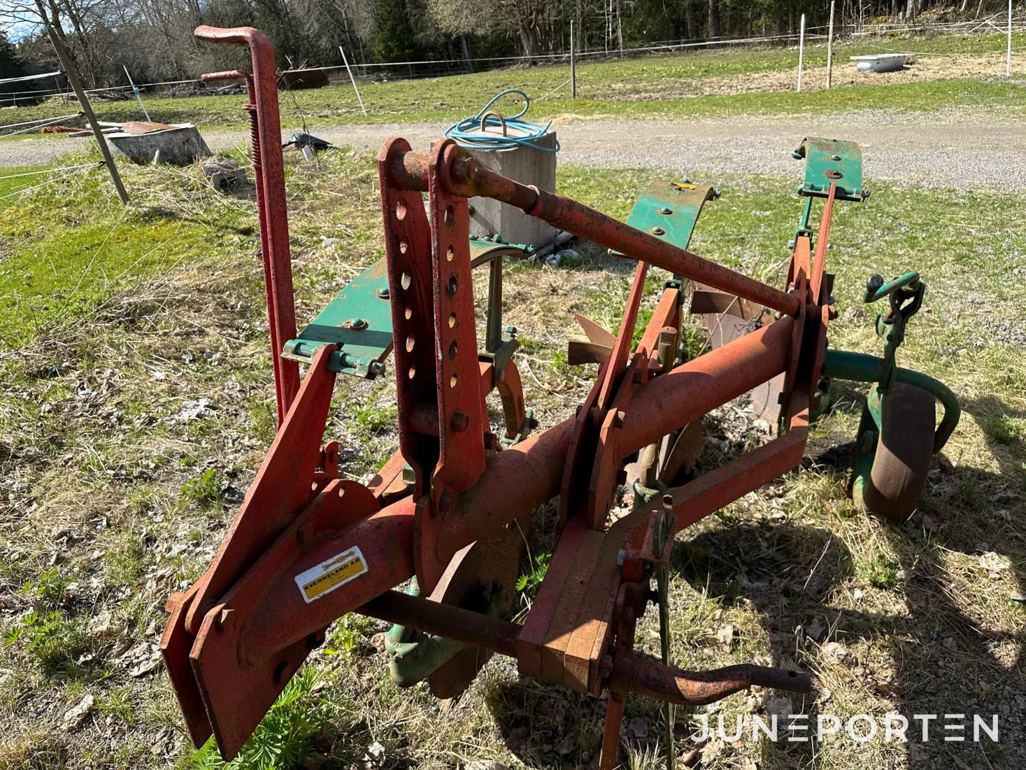 Tegplog Kverneland 3-skärig
