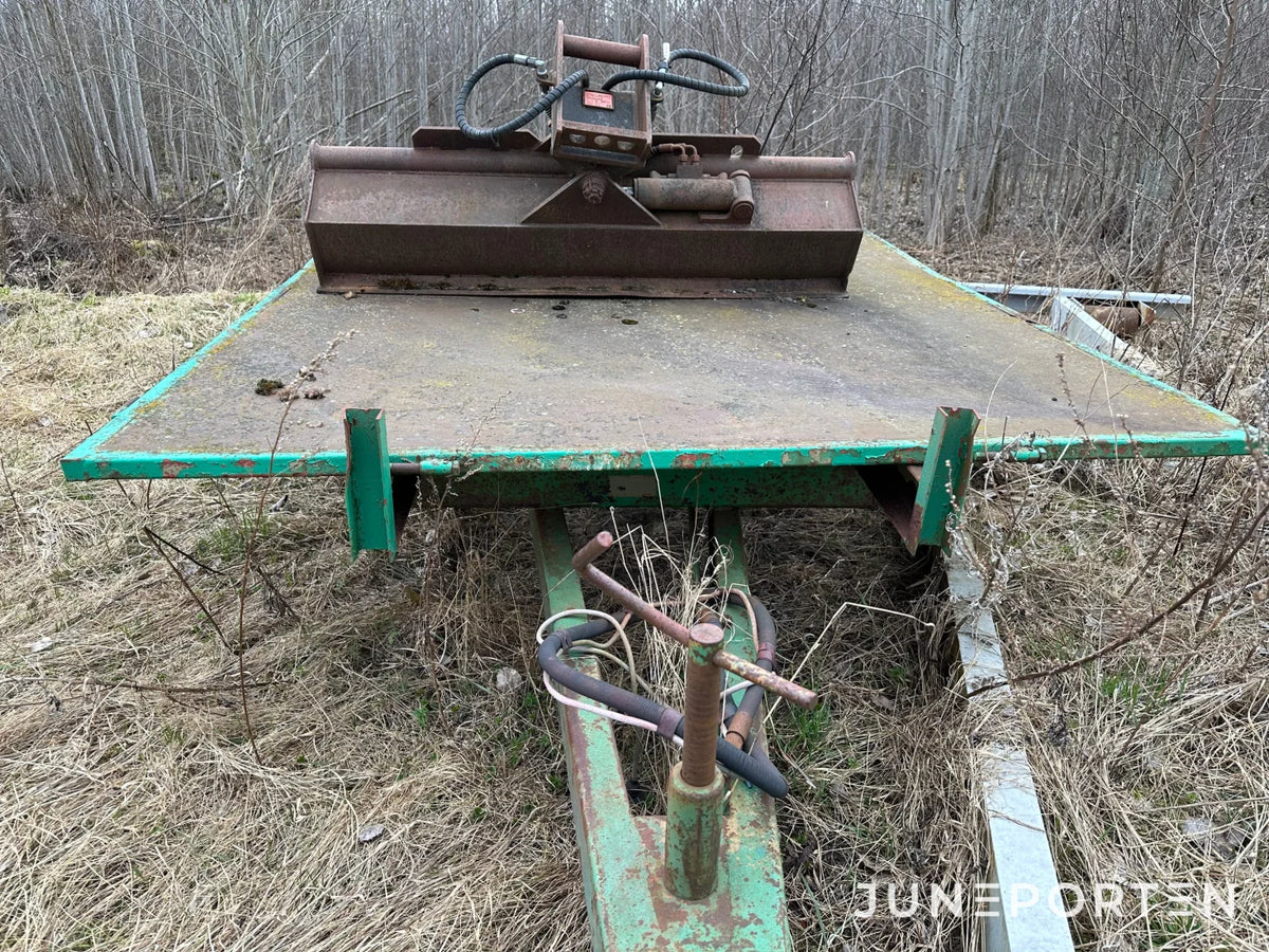 Tippkärra 2x6 m
