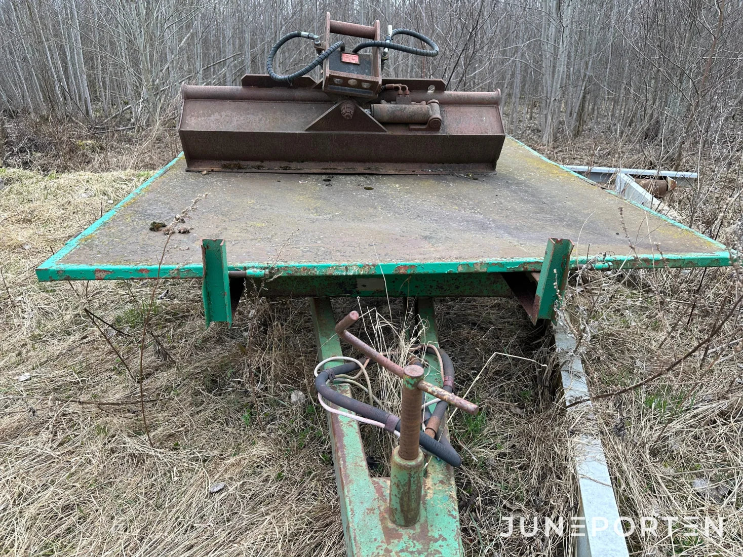 Tippkärra 2x6 m