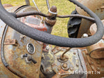 Traktor Massey Ferguson Grålle Med Plog