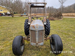 Traktor Massey Ferguson Grålle Med Plog