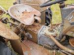 Traktor Massey Ferguson Grålle Med Plog