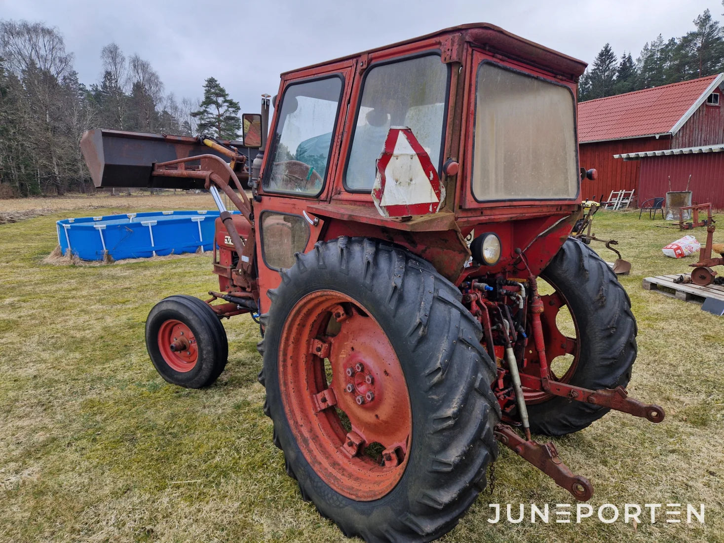 Traktor Volvo BM 430 Med Lastare