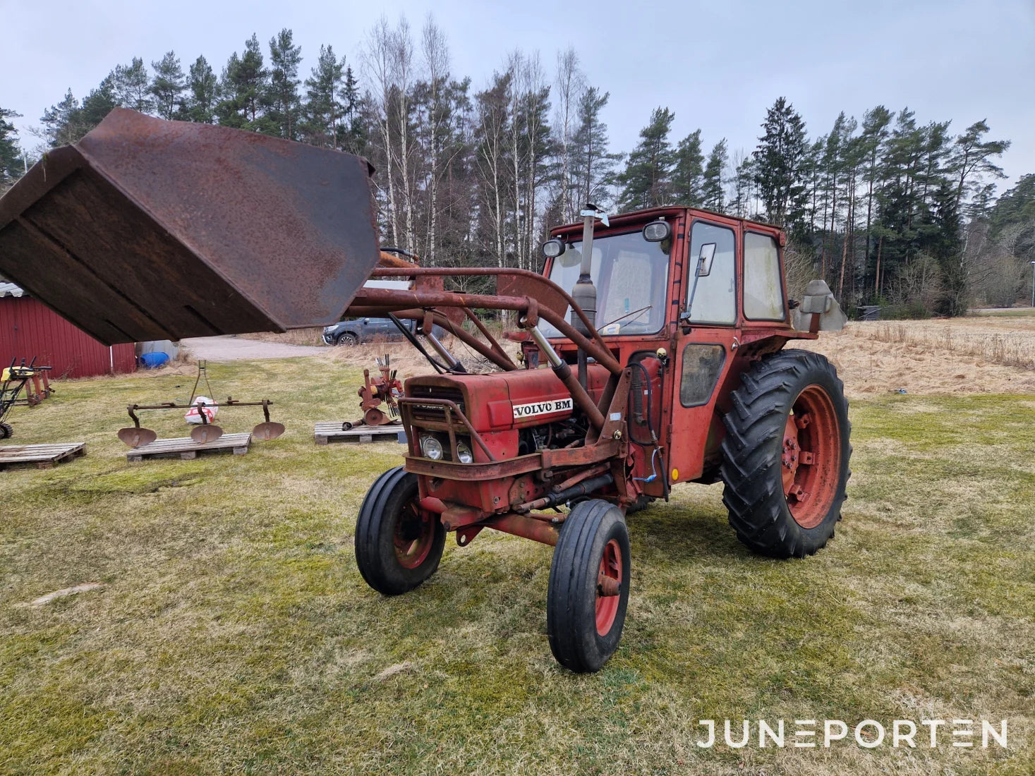 Traktor Volvo BM 430 Med Lastare