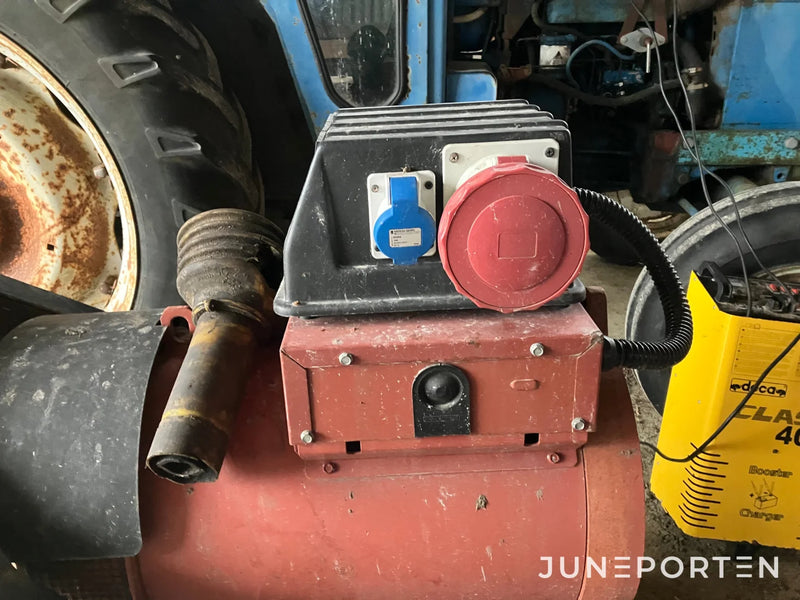 Traktordrivet elverk Mecc med undercentral 63 A