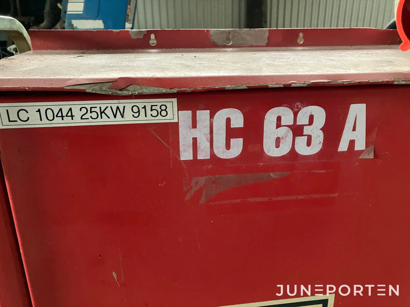 Traktordrivet elverk Mecc med undercentral 63 A