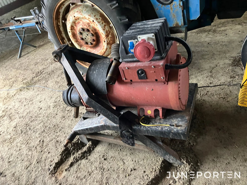 Traktordrivet elverk Mecc med undercentral 63 A