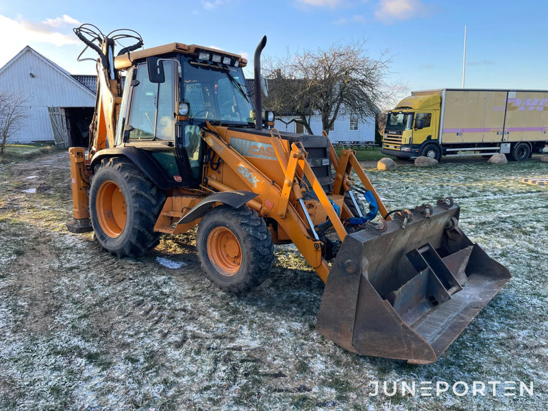 Traktorgrävare Case 580k Prestige Turbo