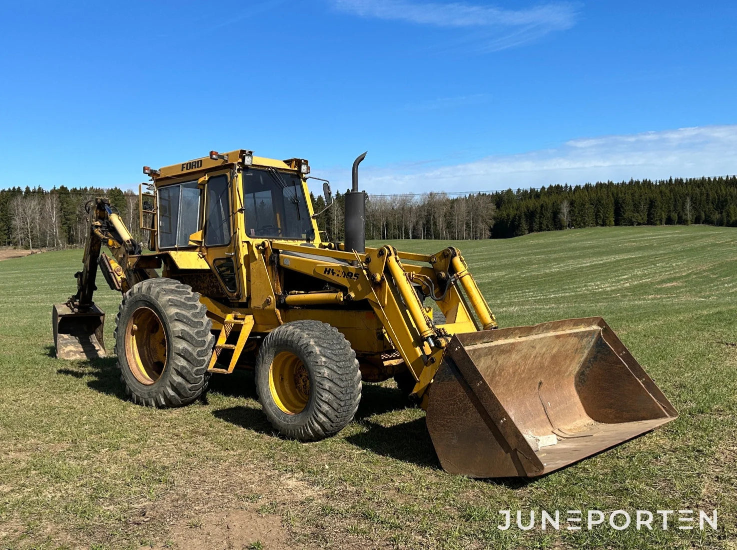 Traktorgrävare Ford Hymas HL7