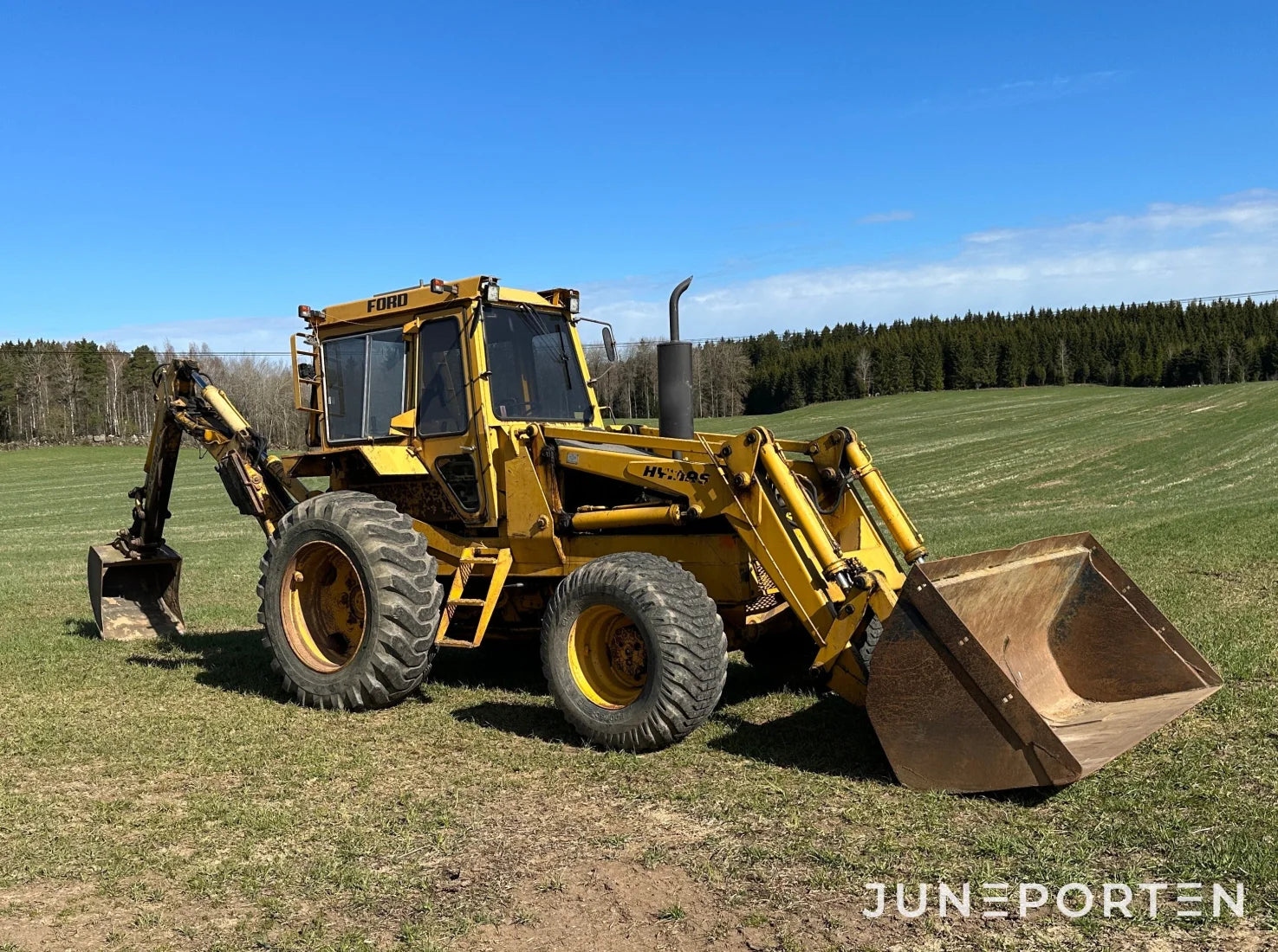 Traktorgrävare Ford Hymas HL7