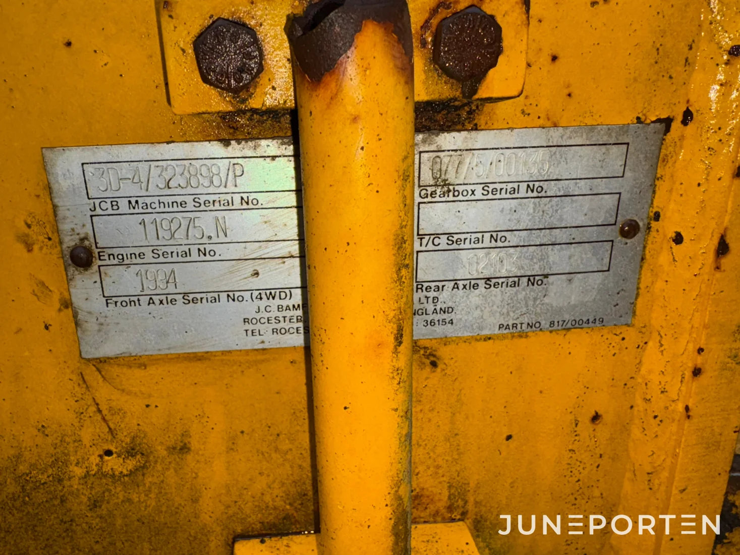 Traktorgrävare JCB 3D-4 Turbo 4x4