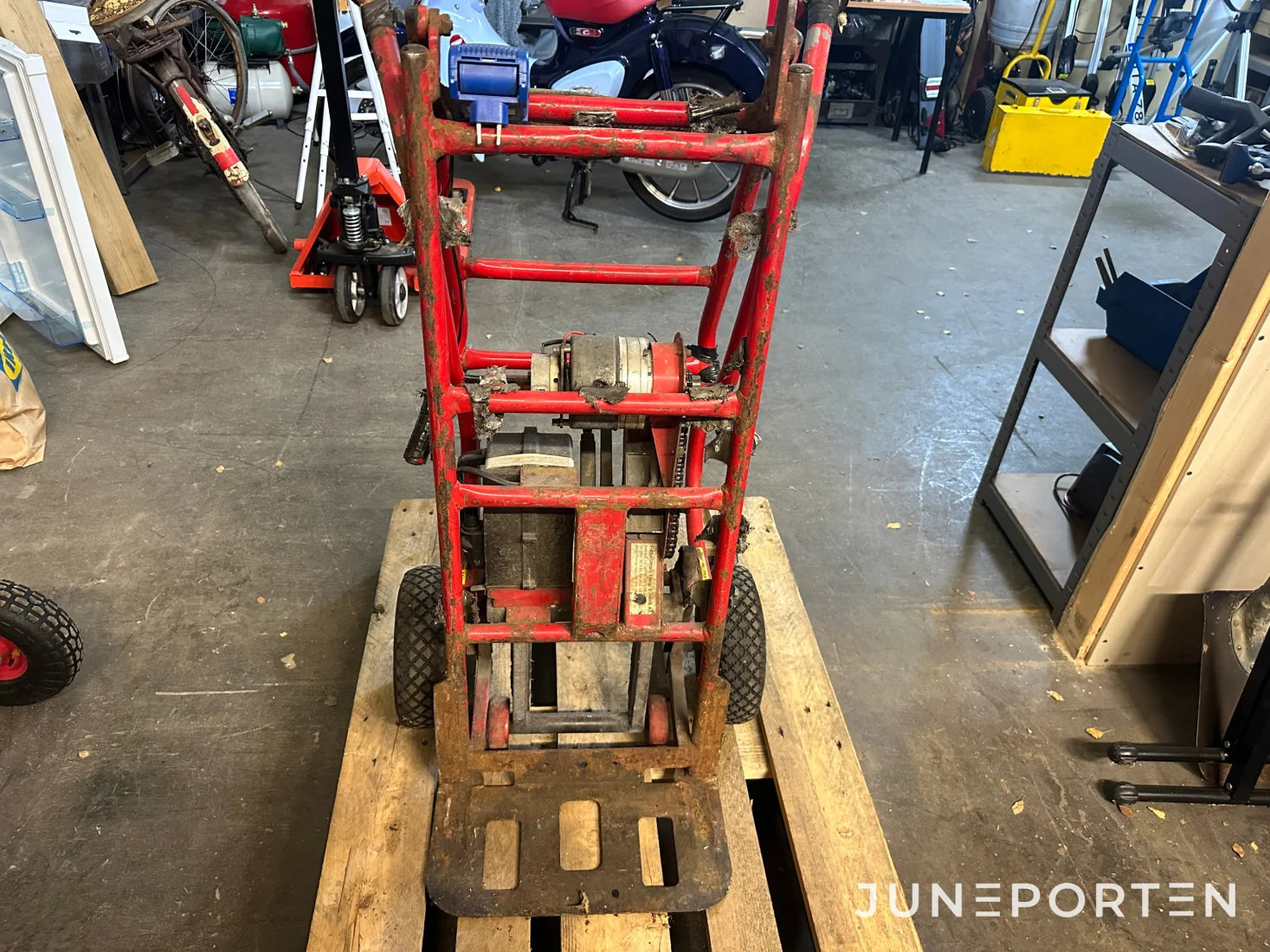 Batteridriven Trappklättare