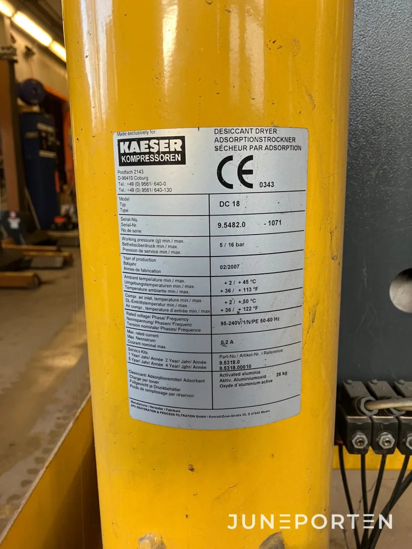 Tryckluftstork Kaeser DC 18