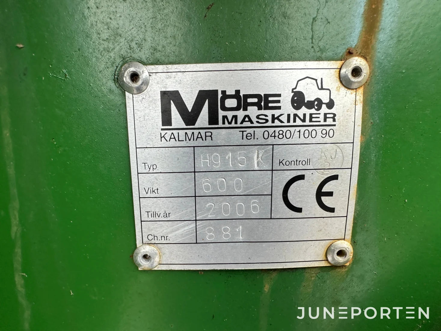 Upprullare Möre Rullman H915 K