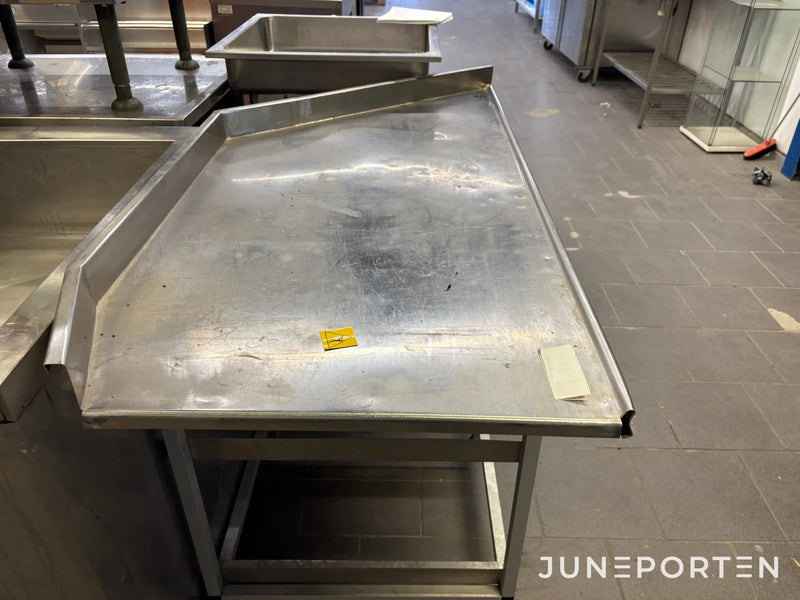 Utmatningsbänk från diskmaskin