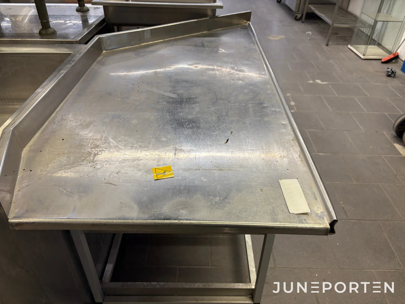 Utmatningsbänk från diskmaskin