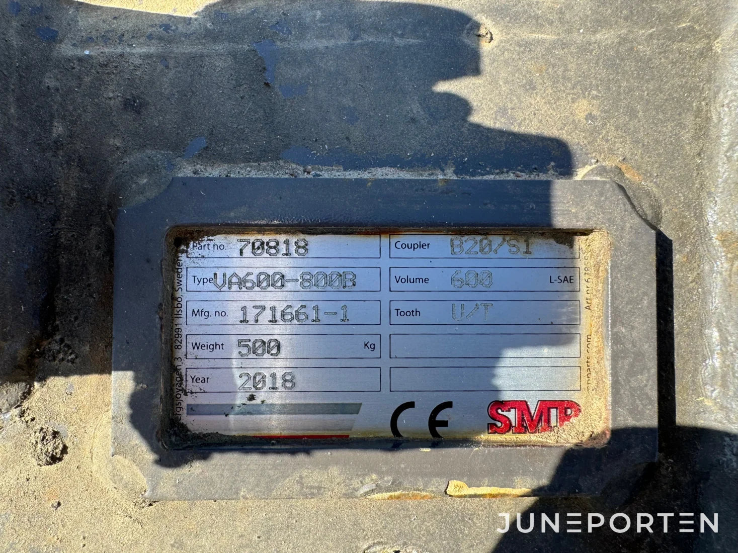 VA skopa SMP B20