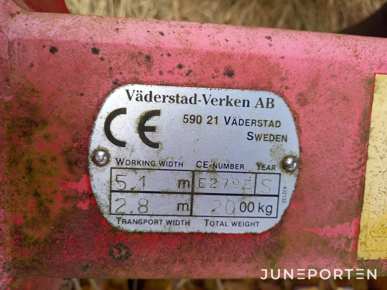 Ringvält Väderstad Rollex 510