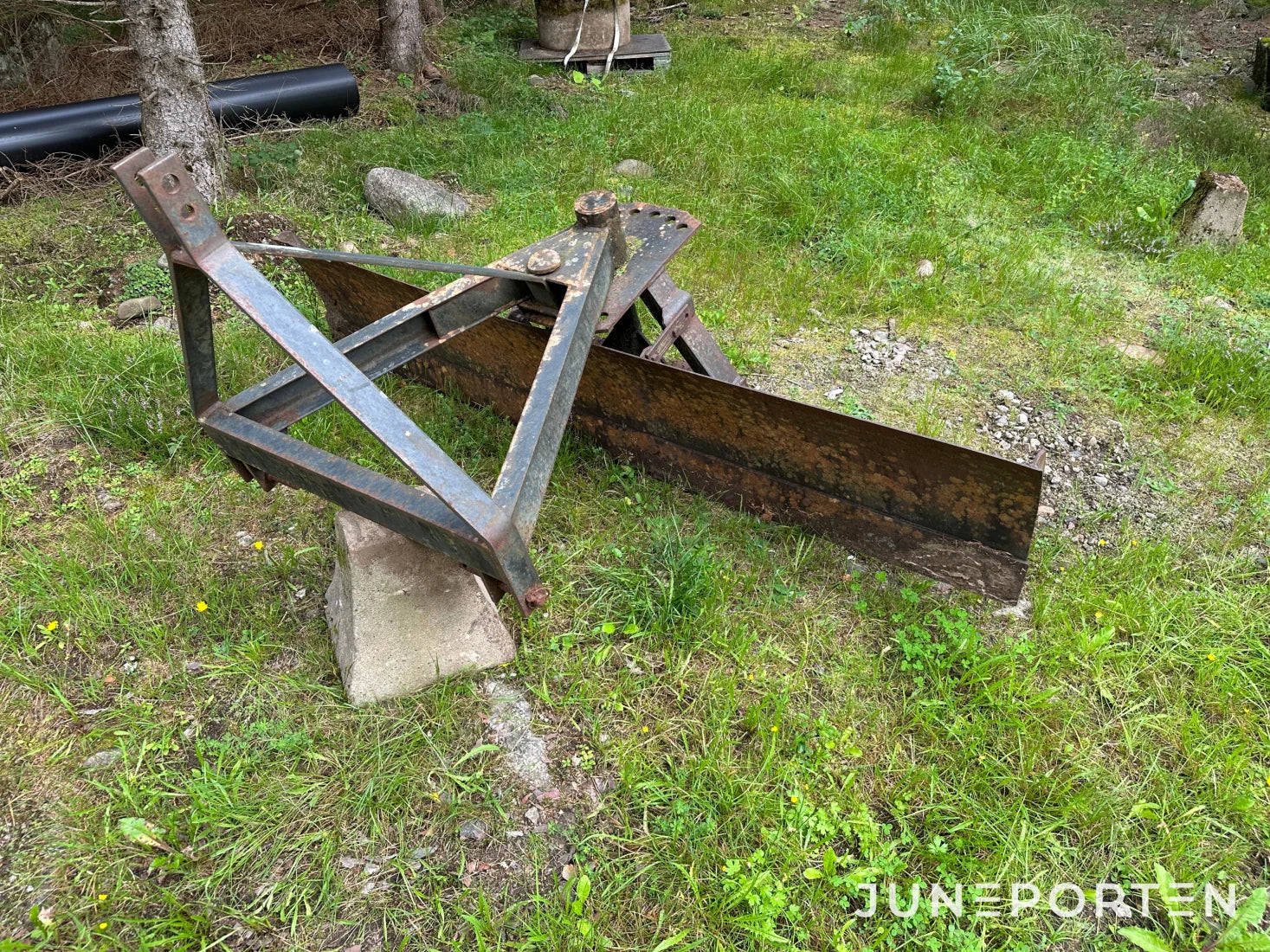 Vändbart schaktblad 200 cm
