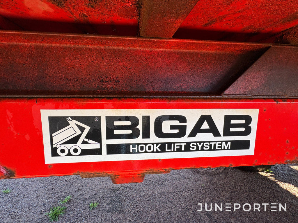 Växlarvagn med Schaktflak – 2010 - Bigab 15-19