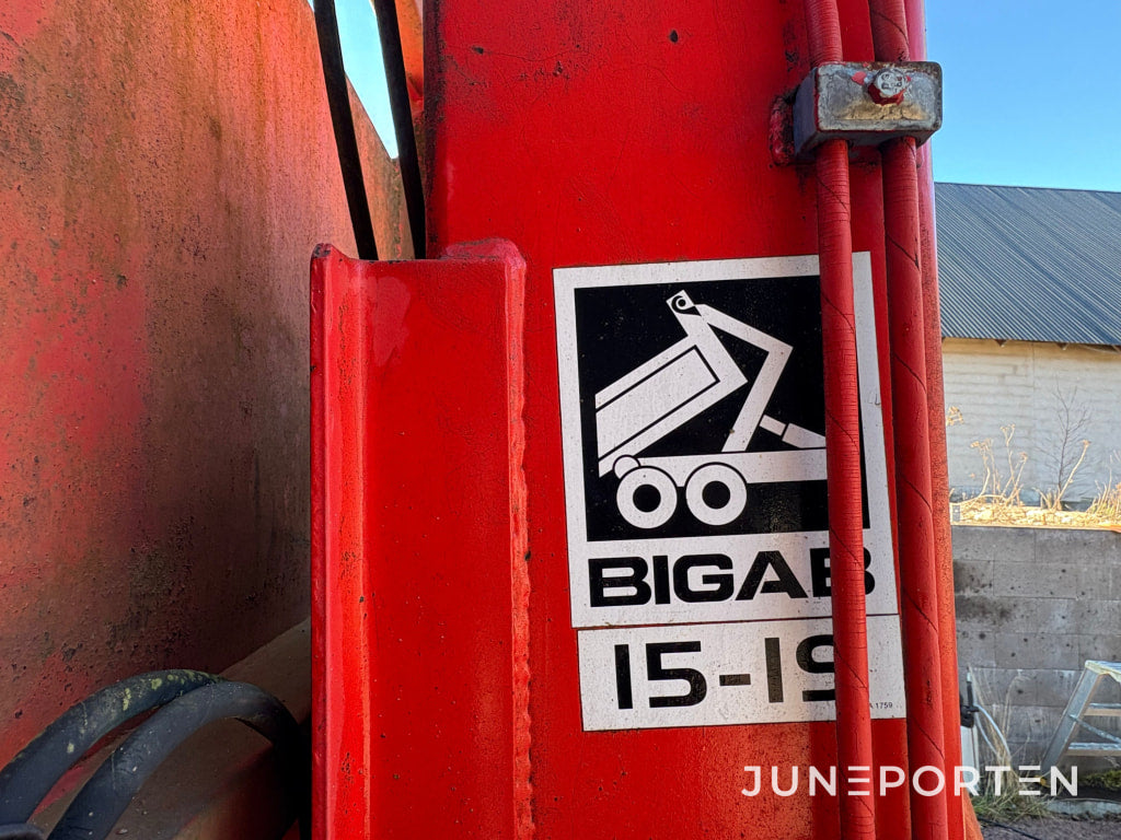 Växlarvagn med Schaktflak – 2010 - Bigab 15-19