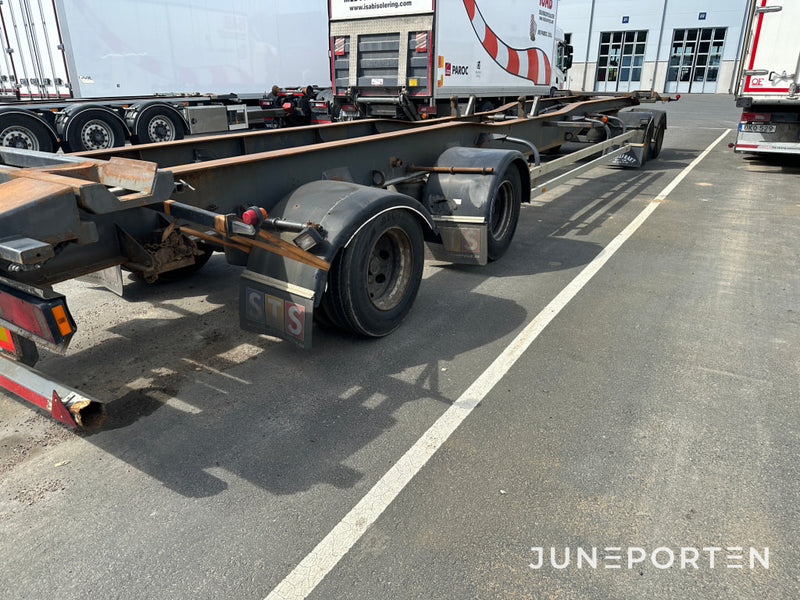 Växlarvagn / Rullflaksvagn Närko TP42L-R-360