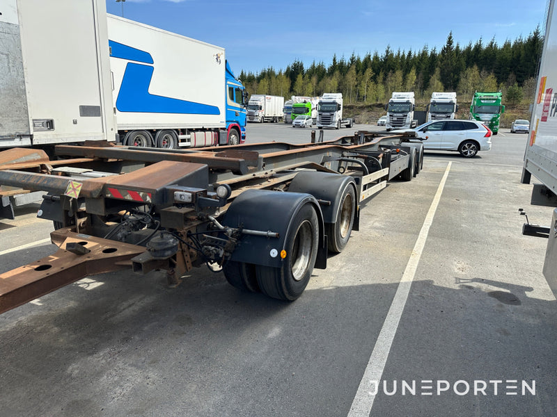 Växlarvagn / Rullflaksvagn Närko TP42L-R-360