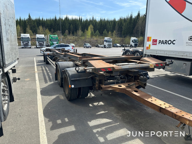 Växlarvagn / Rullflaksvagn Närko TP42L-R-360
