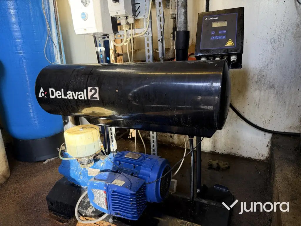 Vakuumpump DeLaval DVP 900 med frekvensstyrning NFO Drive 2,2 kW